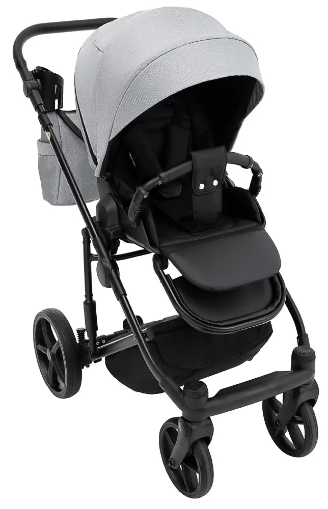 Детская коляска 2 в 1 Adamex Zico Tip TK-83 серый